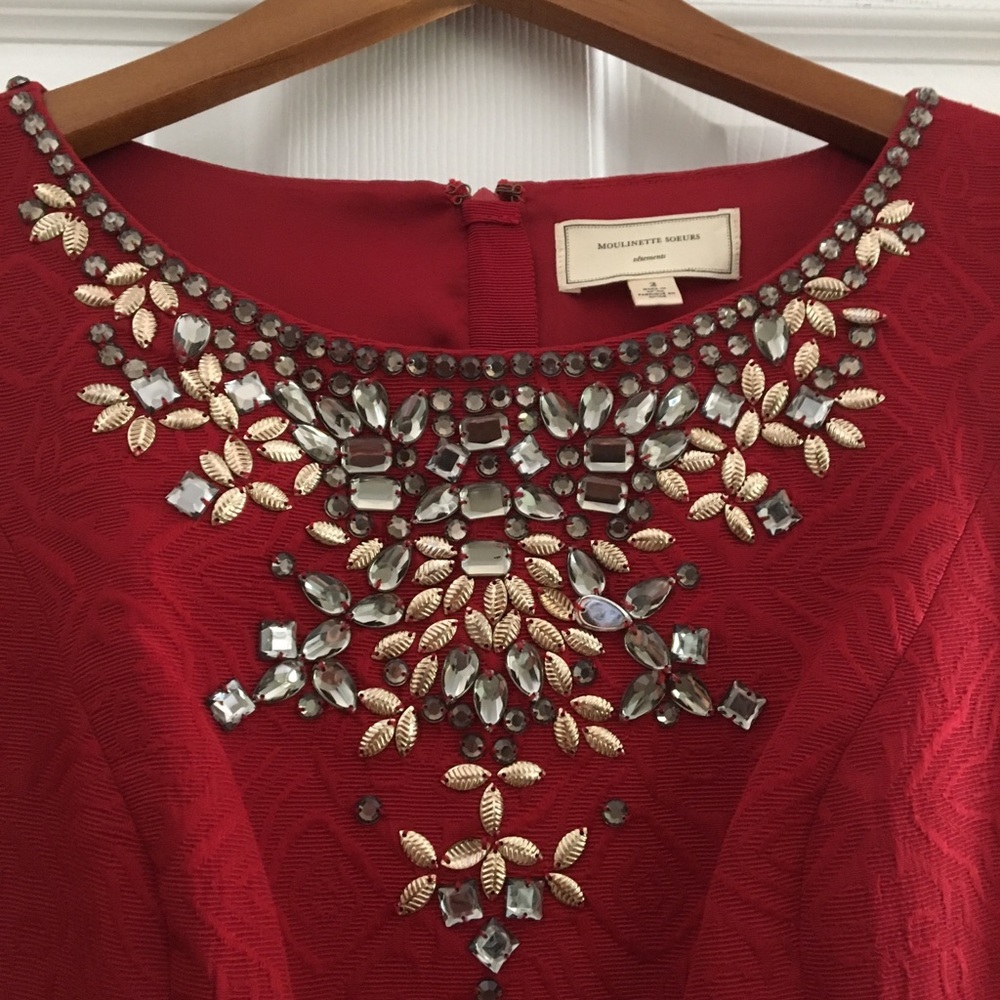 Anthropologie Moulinette Soeurs Brocade Dress - Picture 5 of 7